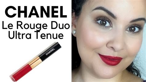 chanel radiant in red makeup duo|chanel le rouge duo ultra tenue.